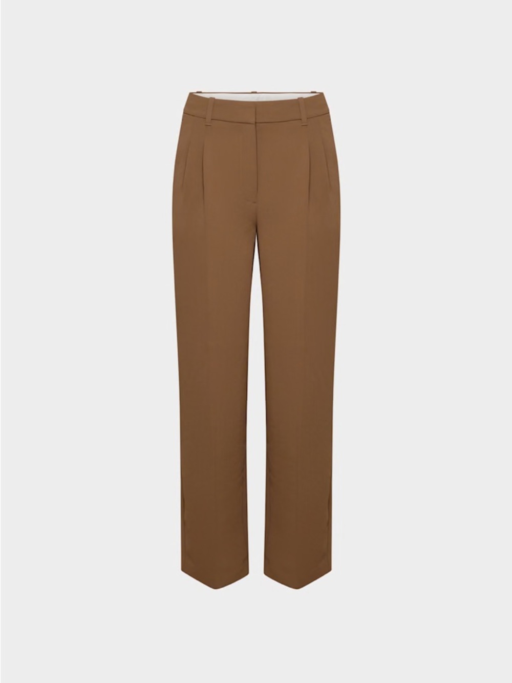 Aritzia Effortless Pant chocolatier brown